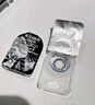 可啦啦精选美瞳日抛大小直径自然2片试用近视隐形眼镜 C位聚焦黑375度 实拍图