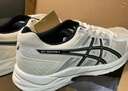 亚瑟士ASICS女鞋舒适透气跑步鞋缓震回弹跑鞋运动鞋 GEL-CONTEND 4 白色/灰色 39.5 实拍图