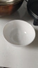 洁雅杰陶瓷碗中式白瓷小碗家用4.5英寸米饭碗喝汤碗面碗套装10只装 晒单实拍图