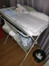 babycare尿布台多功能可折叠新生儿护理台抚触洗澡便携婴儿床-温特绿 实拍图
