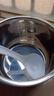美的电饭煲配件1.6L接水盒MB-YN161/WYN161内锅/蒸笼/上盖/密封圈 0涂层304不锈钢内胆 实拍图