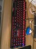 雷柏（Rapoo） V700RGB合金版 机械键盘 有线键盘 游戏键盘 108键RGB背光键盘 可编程键盘 吃鸡键盘 黑轴 实拍图