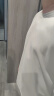 南极人（Nanjiren）短袖男t恤夏季冰丝套装宽松休闲运动男装半袖开衩上衣服夏装体恤 卡其色 2XL 【145-160斤】 晒单实拍图