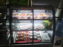 欧力雪直冷凉菜展示柜保鲜展示柜小型商用卤肉卤菜熟食鸭脖柜冰箱展示冰柜串串烧烤炸串柜冷藏保鲜柜 豪华款 | 铜管制冷1米弧形-前后开门三层制冷 实拍图