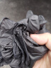 爱马斯（AMMEX）一次性手套加厚耐用防水实验室检防护厨房黑色丁腈手套100只小号 实拍图