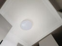 雷士（NVC）LED吸顶灯现代简约卧室阳台餐厅灯90高显色IP40防护阳台灯12w 实拍图