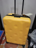 不莱玫大容量行李箱拉杆箱高颜值学生密码箱男女旅行箱24英寸 黄色 实拍图