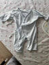 贝瑞加（Babyprints）新生儿连体衣2件婴儿纯棉衣服初生宝宝内衣长袖薄款爬服 白蓝52 晒单实拍图