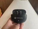 摩托罗拉（Motorola）H40 真无线蓝牙耳机 半入耳式降噪耳机蓝牙运动防汗 适用苹果华为小米OPPO 黑色 实拍图