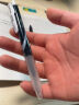 斑马牌（ZEBRA）中性墨水中性笔 Speedy速记学霸笔 0.5mm子弹头大容量手账笔水性笔 JJZ33 黑杆黑色 实拍图