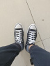 匡威（Converse）官方 All Star男女经典低帮帆布鞋黑色101001 101001/黑色 40 实拍图
