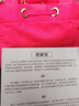 KANGOL官方水桶包新款单肩手提抽绳男女休闲圆桶包包上班通勤潮牌 荧光玫红 实拍图