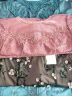 马天奴2023年春夏新款粉色绣花蕾丝短袖连衣裙礼裙包臀MTS738DR0 粉色 442XL 晒单实拍图