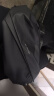 蒂梵森斜挎包男士胸包大容量潮流磁吸扣机车包运动斜跨单肩包休闲小背包 黑色升级版 小包 实拍图