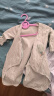 童泰婴儿衣服新生婴儿额四季春夏薄款连体衣0-6个月宝宝纯棉内衣2件装 晴空蓝（轻薄款） 59cm 实拍图