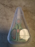 COOKSS婴儿陶瓷辅食剪刀儿童手动陶瓷食物剪宝宝辅食工具便携收纳盒-蓝 实拍图