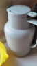 苏泊尔（SUPOR）保温壶家用大容量热水瓶玻璃内胆暖水壶办公室开水瓶欧式保温水壶 薄雾绿- 2L 晒单实拍图