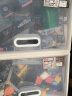 禧天龙透明衣柜收纳箱玩具收纳盒可叠摞抽屉式收纳柜 大号40升2个装 实拍图