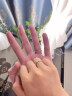 蔓笙情侣对戒一对男女定制刻字可调节指环520生日情人节礼物送男女友 情侣一对【玫瑰礼盒】 实拍图