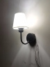 雷士（NVC） 北欧式壁灯搭配 简约欧美式壁灯 卧室床头壁灯 房间过道走廊温馨 素织 简约北欧壁灯  【带光源】 晒单实拍图