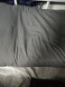 雅鹿床上四件套磨毛床单被套单人学生宿舍被罩床笠全套水洗棉床品套件 深灰+浅灰 三件套1.2m床【被套150*200cm】 实拍图