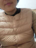 雪中飞26新款女式羽绒服内恤轻薄短款可外穿百搭保暖休闲舒适气质圆领 静谧灰|8210 M /165/88A 实拍图