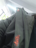 罗蒙（ROMON）棉服男冬季通勤商务休闲大码纯色棉袄保暖棉衣外套男M05黑色4XL 实拍图