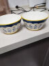 赣艺景德镇餐具陶瓷碗大号饭碗汤碗北欧釉下彩 菀薇6英寸面碗2个装 实拍图