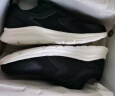 特步跑步鞋男鞋运动鞋男轻便减震休闲鞋跑鞋学生鞋 黑白 42码 实拍图