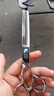 鋼夫 钢夫日本理发剪刀美发剪刀平剪牙剪套装理发工具专业剪发剪刀打薄剪发型师专用理发器 6英寸牙剪 V齿去发量20-25 GF3-630 实拍图