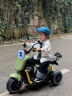 贝得龙儿童电动摩托车宝宝遥控三轮车充电玩具车男女可坐双人电瓶车童车 绿色双驱+12V7电瓶+遥控 晒单实拍图