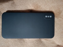 KEKLLE 适用苹果XS MAX液态硅胶手机壳 iPhonexs max保护套新升级四边全包液态硅胶肤感防摔超薄软壳 黑色 实拍图