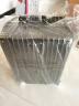 网易严选20英寸铝框小金刚拉杆箱登机箱小型行李箱升级款 干湿分离 深灰色 实拍图