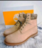 添柏岚（Timberland）男鞋新款户外休闲防水皮革高帮偏大|A1QR5 A1QR5W/天然牛皮色 43.5 实拍图