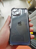 魔杰乐【四角气囊防摔】适用苹果17pro手机壳透明电镀iphone16promax新款高级感15pro全包镜头款情侣款 黑色【四角气囊防摔】 iPhone15 实拍图