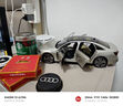 跃纪生（YUEJISHENG）原厂一汽大众新款 1:18 A6合金模型2019车模 仿真车模汽车模型 2019款 奥迪A6L 白金色 实拍图