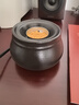 轩椽阁（xuanchuange）陶瓷电子熏香炉家用室内檀香沉香木香道插电定时调温熏香炉香薰炉 祥云香境电子熏香炉(黑) 实拍图