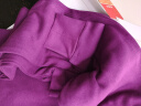 恒源祥中老年秋衣秋裤女纯棉保暖内衣套装打底薄礼盒送妈妈中领紫色165 实拍图