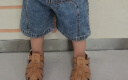 卡特兔儿童凉鞋女童夏季学步鞋公主鞋1-6岁男童包头软底机能童鞋子XZ36 实拍图