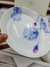 玛戈隆特餐具碗碟套装骨瓷碗碟盘子中式组合荷莲盛宴 6人份32头 实拍图