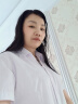 佐马仕 （ZUOMASHI）短袖衬衫女夏季纯白免烫抗皱衬衫职业装冰丝修身商务正装衬衣女 DV2655V领纯白色 XL/37（105-115斤） 晒单实拍图