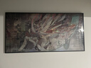 维佳框业WIKEA铝合金拼图相框装裱1000片500块画框挂墙300平图框架定制70x50x75 平面款-哑黑色 1000片拼图框(50*70cm)+拼图胶 实拍图