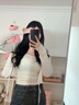 妙奕嘉蕾丝小吊带背心女纯欲内搭可外穿碎花无袖打底衫辣妹上衣春夏 杏色蓝碎花吊带【S】 实拍图
