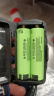 松下（Panasonic）松下18650充电锂电池3400mah大容量3.7V强光手电筒通用小头灯 2节尖头【3400毫安】 晒单实拍图