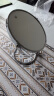 名创优品（MINISO）高质圆形双面两用化妆镜子美容镜宿舍卧室圆形台镜生日礼物 7寸 实拍图