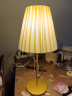 古普（Gupu） 装饰台灯 创意温馨书房卧室床头灯 金色布艺+7瓦三档调光（暖光） 实拍图