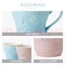 WEDGWOOD欢愉假日马克杯情侣对杯杯子水杯咖啡杯高颜值 欢愉假日蓝白马克杯 2个 350ml 实拍图