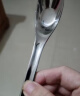 国风316L不锈钢儿童宝宝喂饭吃饭勺调羹加深小汤勺辅食勺元宝勺子 【母婴级316】元宝勺（小号1支） 实拍图