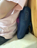 康佳（KONKA） 腰部按摩器 腰椎按摩仪颈椎腹部按摩枕头颈部肩背部多功能车载靠垫三八妇女节礼物送妈妈老婆女神 【藏蓝色】正反揉捏+红光热敷+充电款 实拍图