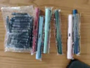 高颜值复古小学生儿童专用练字正姿钢笔男女生款可替换墨水墨囊黑色超细0.38硬笔书法 【3支】莫兰迪色系 暗尖 0.38mm 单钢笔【不配墨囊】 实拍图